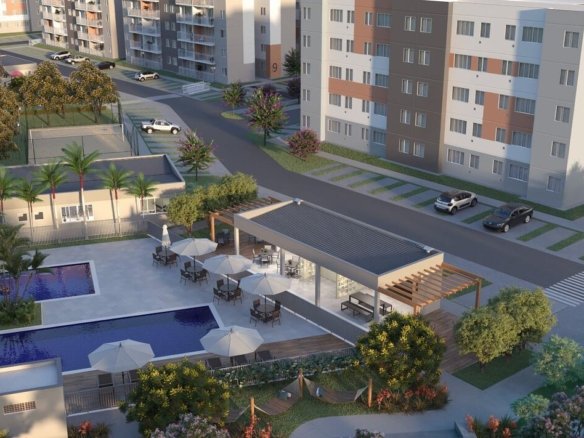 LANÇAMENTO Ap. 2Qts MCMV - Porto Buriti, Manaus 16 lancamento apartamento 2 quartos mcmv ideal + porto buriti area de lazer venda Distrito Industrial 2, Manaus AM