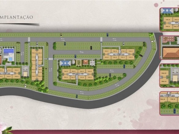 Lançamento Jardim das Cerejeiras Apartamento Manaus