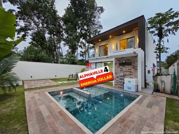 Alphaville Manaus 4 Casa duplex 4 quartos Venda Aluguel Ponta Negra Manaus