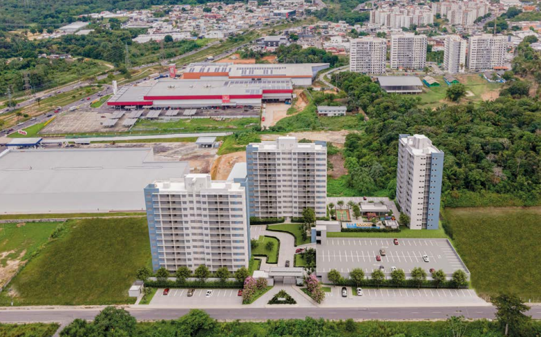 Parque das Torres VISTA AÉREA 3D