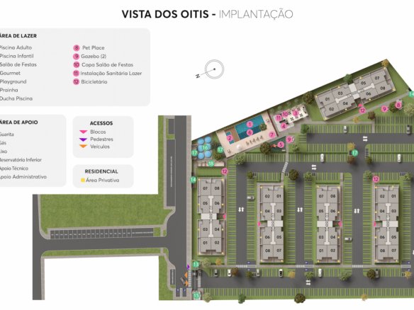 Apartamento 2 Quartos no Vista dos Oitis MRV – Parque Mosaico, Manaus