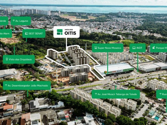 Apartamento 2 Quartos no Vista dos Oitis MRV – Parque Mosaico, Manaus