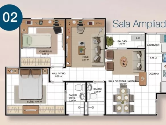 Predilleto Ponta Negra Lançamento 2021